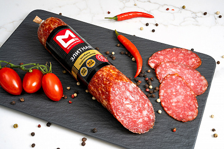 Сырокопченая колбаса "Элитная"
